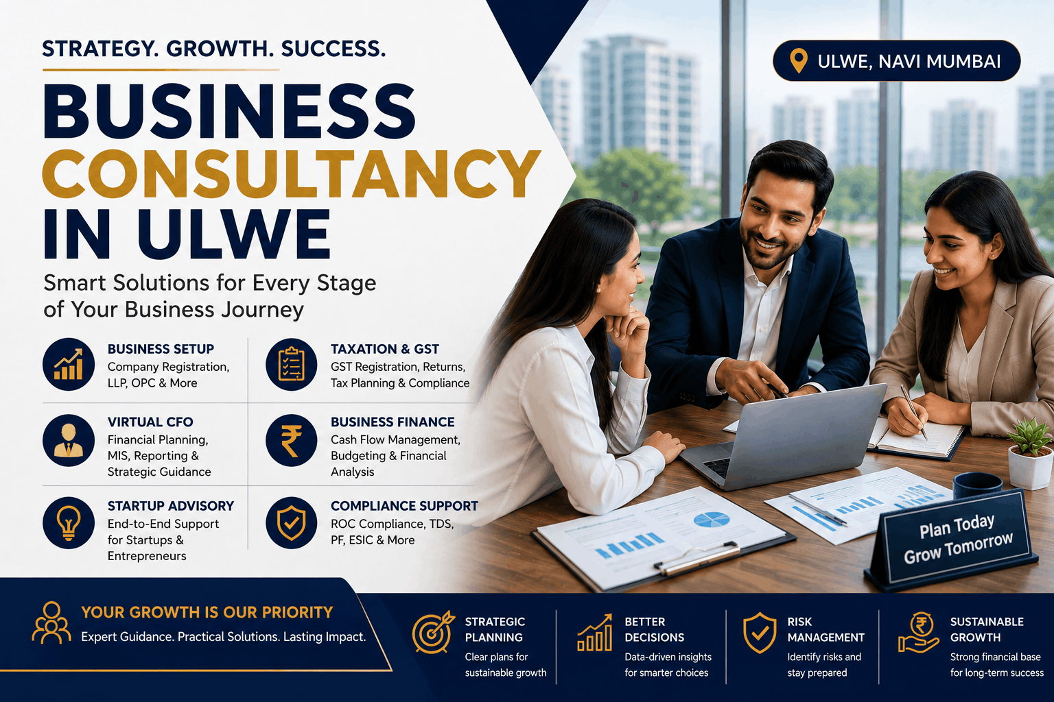 Business Consultancy in Ulwe, Business Advisory & Financial Solutions
